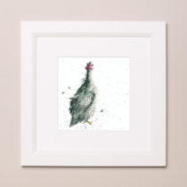 Guinea Fowl Wrendale Country Set Small Frame
